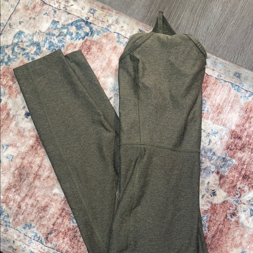 Olive Green Women's Jumpsuit